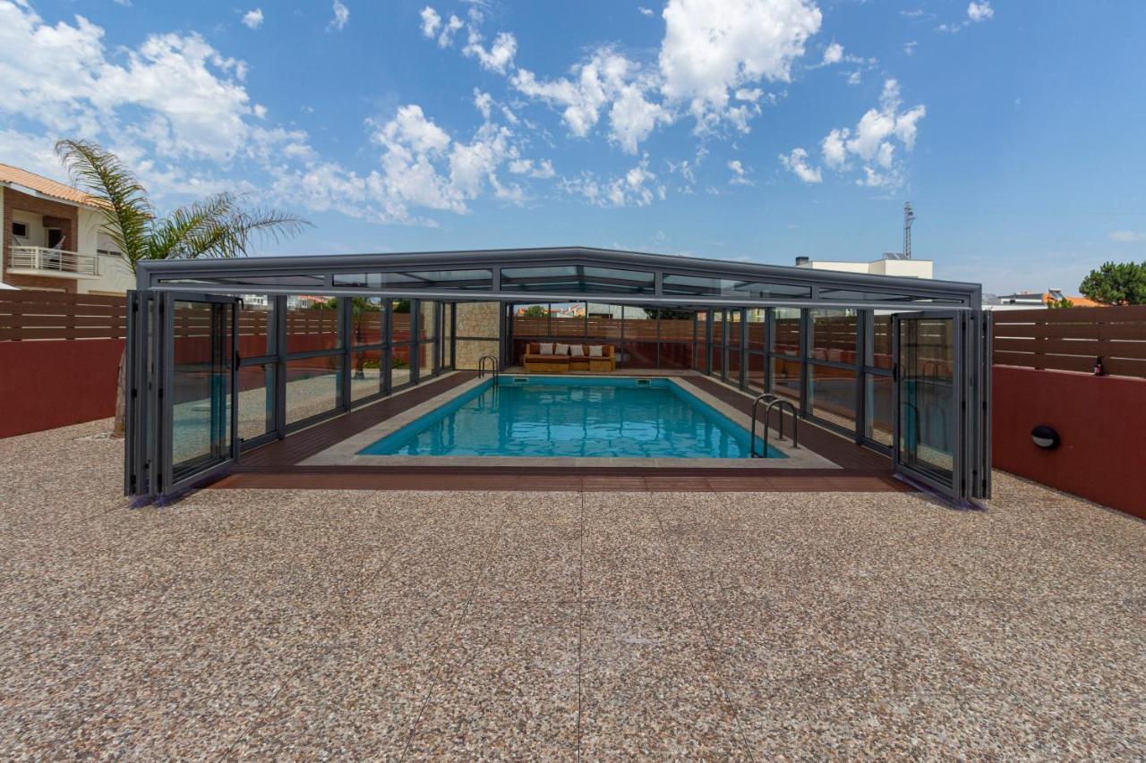 O Cantinho Entre A Ria E O Mar - With Hot Water Pool All Year Round Torreira Exterior photo